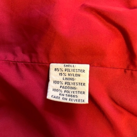 Faconnable Red Sleeveless Vest - Picture 4 of 6